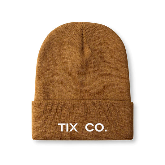 Tix Co. Embroidered Knit Beanies (6 colors)