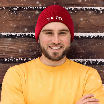 Tix Co. Embroidered Knit Beanies (6 colors)