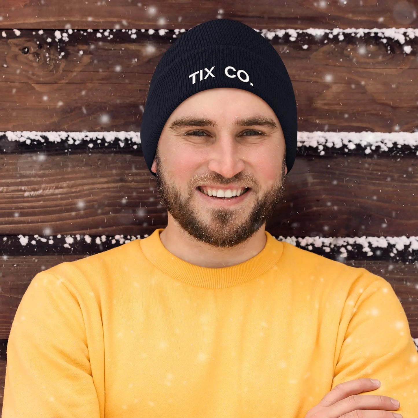 Tix Co. Embroidered Knit Beanies (6 colors)