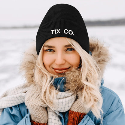 Tix Co. Embroidered Knit Beanies (6 colors)