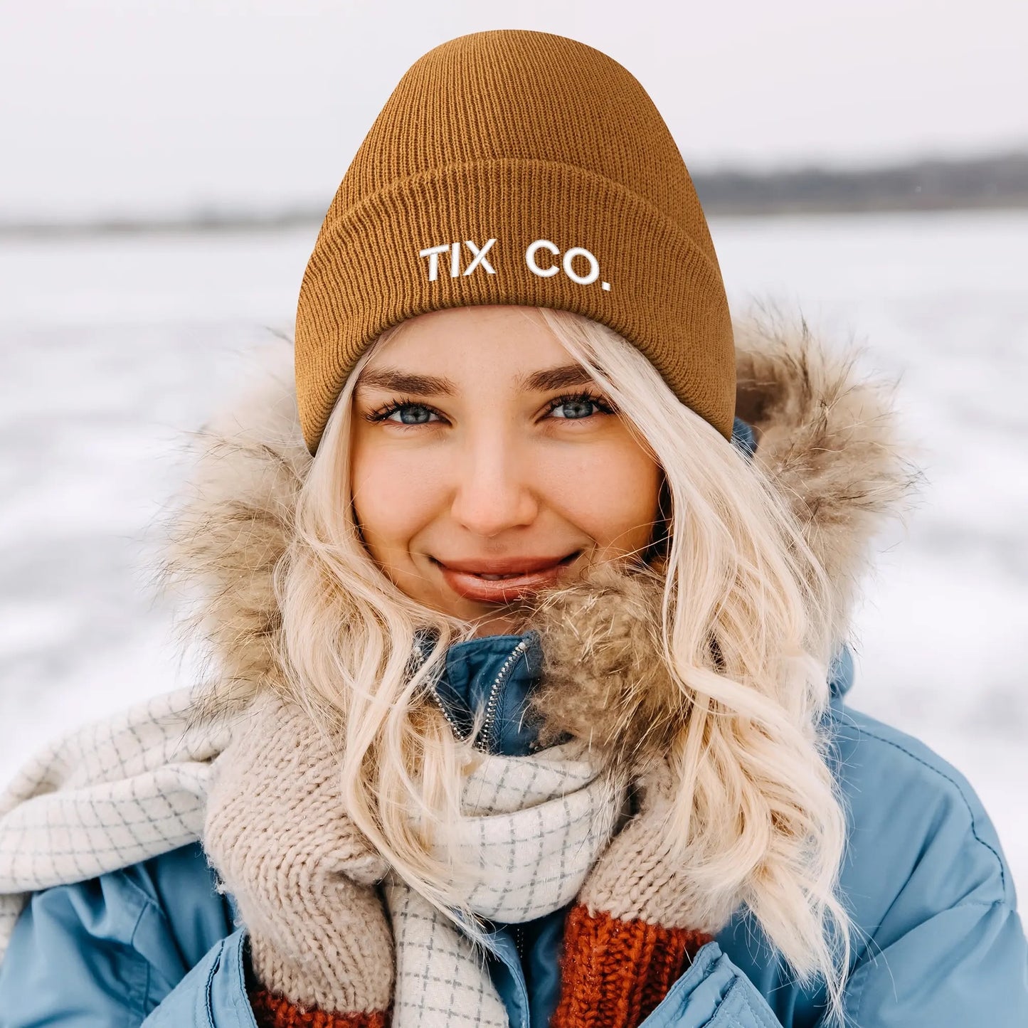 Tix Co. Embroidered Knit Beanies (6 colors)