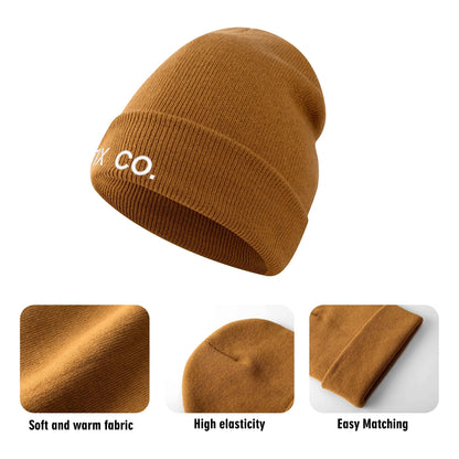 Tix Co. Embroidered Knit Beanies (6 colors)