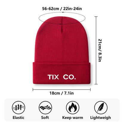 Tix Co. Embroidered Knit Beanies (6 colors)