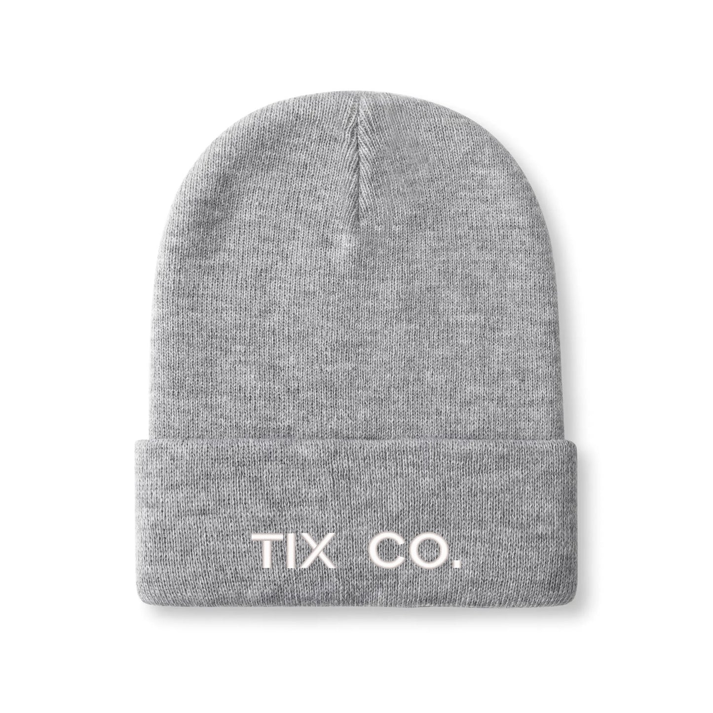 Tix Co. Embroidered Knit Beanies (6 colors)