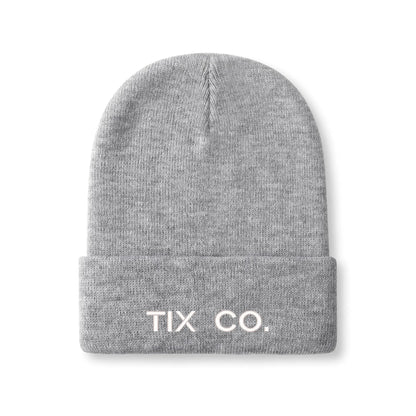 Tix Co. Embroidered Knit Beanies (6 colors)